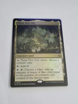 Three Tree City - Foil - NM - Bloomburrow BLB - MTG - Image 1