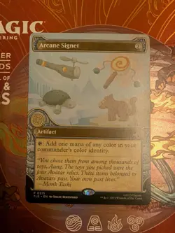 Arcane Signet (Showcase) Avatar: The Last Airbender: Eternal-Legal Regular - Image 1