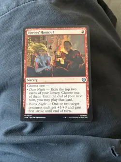 2025 Magic The Gathering MTG Marvel EN U 0079 Heroes' Hangout KM035 - Image 1