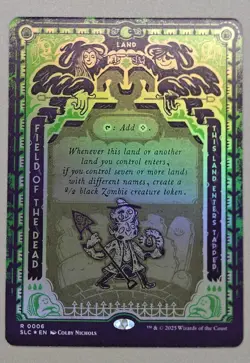 MTG Secret Lair Encyclopedia of Magic 0006 Field of the Dead Foil - Image 1