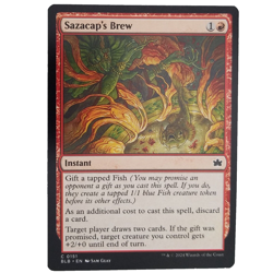 x1 Sazacap's Brew MTG BLB M/NM Red Instant Common Bloomburrow TCG CCG - Image 1