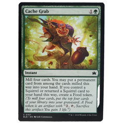 x1 Cache Grab MTG BLB M/NM Green Instant Common Bloomburrow TCG CCG - Image 1
