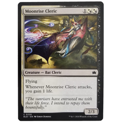 x1 Moonrise Cleric MTG BLB M/NM Multi-Color Creature Bat Cleric Common TCG CCG - Image 1