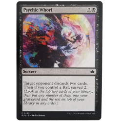 x1 Foil Psychic Whorl MTG BLB M/NM Black Sorcery Common Bloomburrow TCG CCG - Image 1