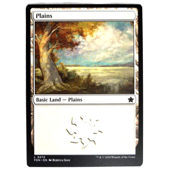 X12 Plains (0272) Foundations Basic Land White M/NM MTG FDN TCG CCG - Image 1