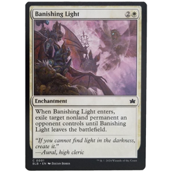 x1 Banishing Light MTG BLB M/NM White Enchantment Common Bloomburrow TCG CCG - Image 1