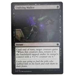 x1 Undying Malice MTG FDN M/NM Black Instant Common Foundations TCG CCG - Image 1