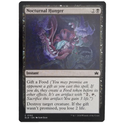 x1 Nocturnal Hunger MTG BLB M/NM Black Instant Common Bloomburrow TCG CCG - Image 1