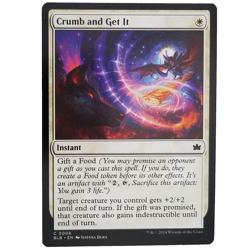 x1 Crum and Get It MTG BLB M/NM White Instant Common Bloomburrow TCG CCG - Image 1