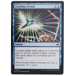x1 Dazzling Denial MTG BLB M/NM Blue Instant Common Bloomburrow TCG CCG - Image 1