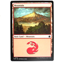 X12 Mountain (0279) Foundations Red Basic Land M/NM MTG FDN TCG CCG - Image 1