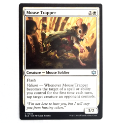 x4 Mouse Trapper Bloomburrow White Creature Mouse Soldier Uncommon Playset M/NM - Image 1