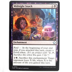x1 Midnight Snack MTG FDN M/NM Enchantment Uncommon Black TCG CCG - Image 1