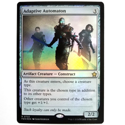 x1 Foil Adaptive Automaton MTG FDN M/NM Colorless Rare Artifact Creature TCG CCG - Image 1
