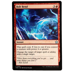 x1 Bolt Bend MTG FDN M/NM Red Instant Uncommon Foundations TCG CCG - Image 1