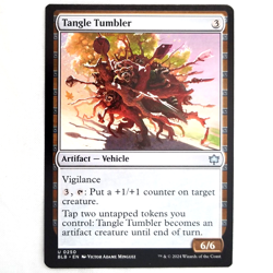 x1 Tangle Tumbler MTG BLB M/NM Colorless Artifact Vehicle Uncommon Bloomburrow - Image 1