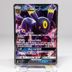 Pokemon TCG Umbreon GX 80/149 Full Art Ultra Rare Holo Sun & Moon Base Set - Image 1