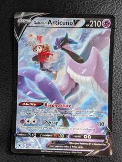 Galarian Articuno V - TG16/TG30 Astral Radiance (Pokemon) Trainer Gallery - Image 1