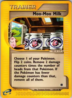 Moo-Moo Milk 155/165 Expedition Pokemon TCG NM - Image 1