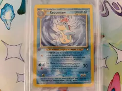 2000 Pokemon Neo Genesis 1st Edition Croconaw 31/111 1st Edition PSA 9 MINT - Image 2
