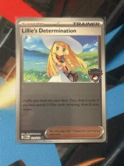 Pokemon TCG 2026 Regionals Mega Lucario Playmat and Lillie’s Determination Promo - Image 3