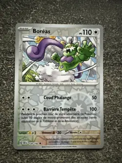 BOREAS REVERSE - POKEMON 120/142 EV7 SCR COURONNE STELLAIRE NEUF FR - Image 1