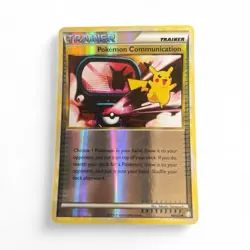 Pokemon Communication 98/123 Reverse Holo HeartGold & SoulSilver-Lightly Played - Image 1