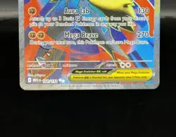Pokemon TCG Mega Lucario EX 160/132 Ultra Rare Holo NM Mega Evolutions Full Art - Image 3