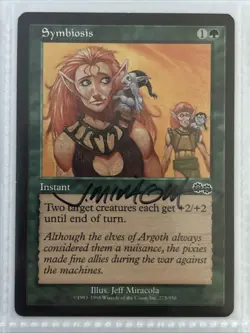 MTG-MB Mixed Lot Of Signed Magic The Gathering Cards By Miracola & Snoddy (MTG) - Image 4