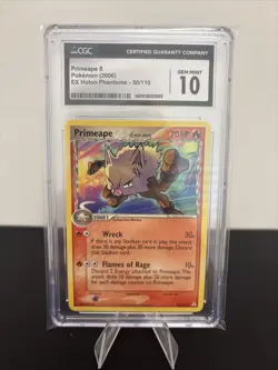Primape 50/110 Pokemon Card EX Holon Phantoms LP/NM - Image 2