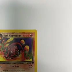 Dark Charmeleon 32/82 Team Rocket - W Gold Stamp Wizards Promo Pokemon Card - Image 3