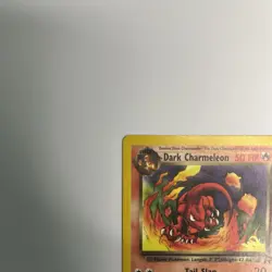 Dark Charmeleon 32/82 Team Rocket - W Gold Stamp Wizards Promo Pokemon Card - Image 5