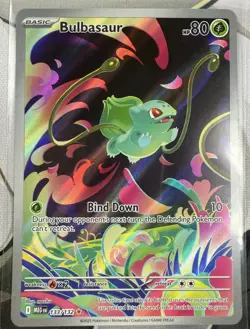 Pokemon TCG Bulbasaur 133/132 A CARD Mega Evolutions Mint Non- Stamped - Image 1