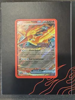 Pokemon Team Rocket's Moltres Ultra Premium Collection Promo Cards Only - Image 2
