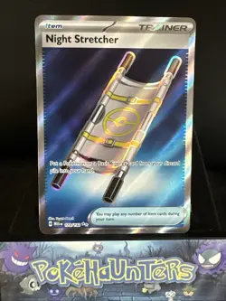 Pokemon Card Night Stretcher 173/132 Mega Evolution Secret Rare Near Mint - Image 1