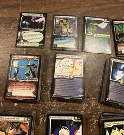 Vintage Lot Of 553 Dragon Ball Z 2002 Bird Studios Cards 7 Holographics W/ Uncom - Image 4