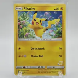 Pikachu - 19/68 Battle Academy Hidden Fates Stamped MINT/NM - Pokemon Card - Image 1