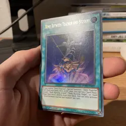 Yugioh Trading Card: Bond Between Teacher And Student DUPO-EN017 UR 1st Ed NM - Image 2
