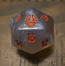 Magic Avatar The Last Airbender Dice Life Counter Spindown D20 Die MTG - Image 1