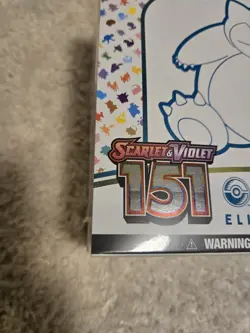 Brand New Pokemon Center 151 Elite Trainer Box Exclusive ETB *with dings 820650853159 - Image 3