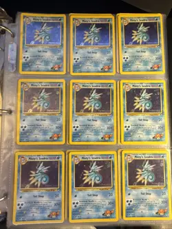Lot of SEVENTY TWO Pokemon TCG Misty's Seadra Holo Rare - Image 2