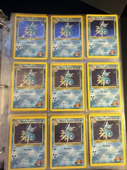 Lot of SEVENTY TWO Pokemon TCG Misty's Seadra Holo Rare - Image 4