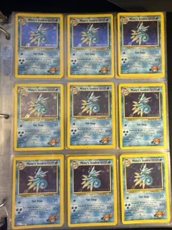 Lot of SEVENTY TWO Pokemon TCG Misty's Seadra Holo Rare - Image 5
