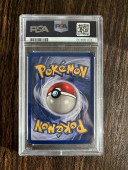 1999 Pokemon Fossil Zapdos #30/62 GRADED PSA 4 - Image 2