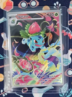 Pokemon TCG Mega evolution Ivysaur 134/132 Special Illustration rare English - Image 1