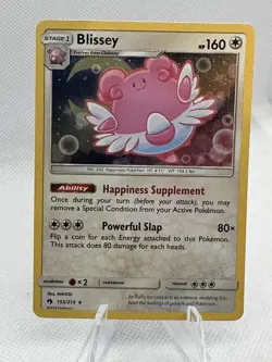 Pokemon TCG Blissey Pokemon Promos 153/214 Holo Promo Cosmos Holo Rare Promo - Image 1