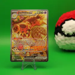 Dachsbun ex 169/142 Pokemon Stellar Crown SIR Special Illustration Rare NM - Image 2