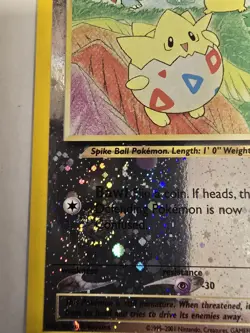 Pokemon TCG Togepi Reverse Holo Southern Islands - Image 4