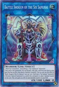 Yugioh! Battle Shogun of the Six Samurai - CHIM-ENSE2 - Super Rare - Limited Edi - Image 1