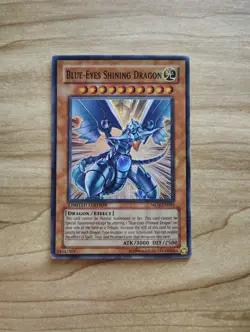 Yu-Gi-Oh! - Blue-Eyes Shining Dragon - Super Rare - MOV-EN001 - Image 1